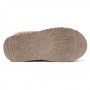 Свето-коричневые слипоны на платформе UGG Platform Slipper Camel