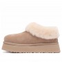 Песочные слипоны на платформе UGG Platform Slipper Sand