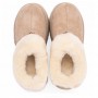 Песочные слипоны на платформе UGG Platform Slipper Sand