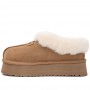 Каштановые слипоны на платформе UGG Platform Slipper Chestnut