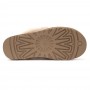 Каштановые слипоны на платформе UGG Platform Slipper Chestnut