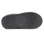 Серые слипоны на платформе UGG Platform Slipper Grey