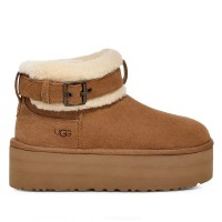 UGG Ultra Mini Belted Roller Boot Chestnut