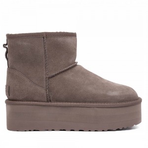 Угги на платформе UGG Classic Mini Platform Cappuccino