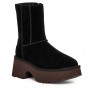 Черные сапоги с молнией UGG Classic Twin Seam New Heights Black