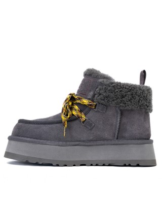 Ботильоны серые UGG Funkarra Cabin Cuff Grey