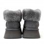 Серые ботильоны на платформе UGG Funkette Platform Boots Grey