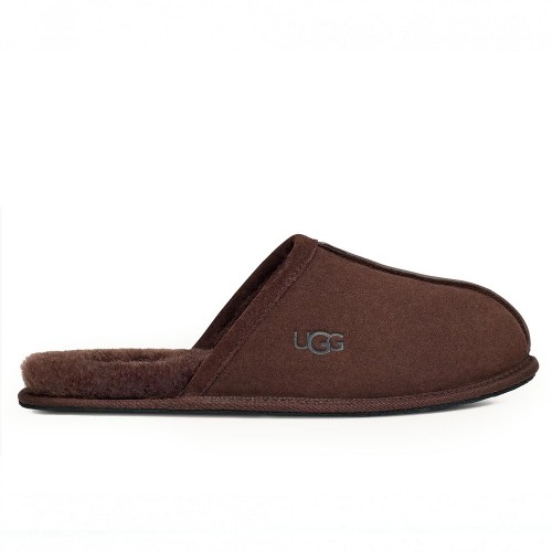 Мужские темно-коричневые тапочки UGG Mens Scuff Slipper Dusted Cocoa