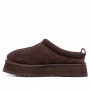 Коричневые слипоны на платформе UGG Tasman Tazz Chocolate