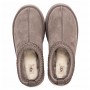 Коричневые слипоны на платформе UGG Tasman Tazz Smoke