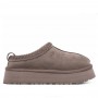 Коричневые слипоны на платформе UGG Tasman Tazz Smoke