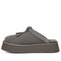 Тапочки на платформе серые UGG Tazzle Slipper Charcoal