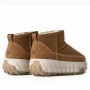 Каштановые сапоги UGG Venture Daze Ultra Mini Chestnut Ceramic