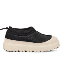 Женские слипоны кожаные UGG Tasman Weather Hybrid Black Birch