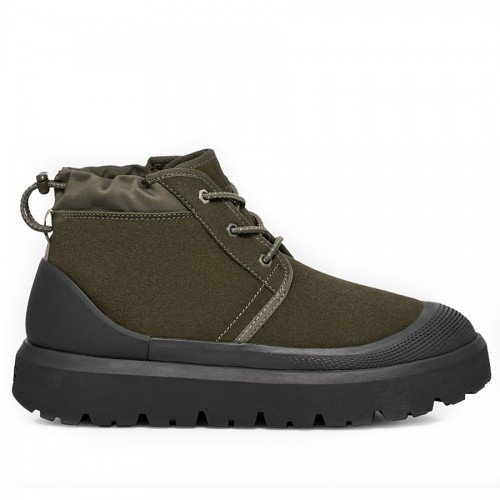 Мужские ботинки хаки с галошами UGG Men's Neumel Weather Hybrid Forest Night Black