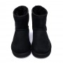 Мини угги на молнии черные UGG Mini Zip Black