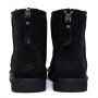 Мини угги на молнии черные UGG Mini Zip Black