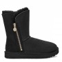 Угги на молнии черные UGG Bailey Zip Short Black